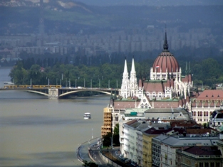 This photo of the beautiful Budapest, Hungary skyline was taken by Romanian photographer Sorina Bindea.